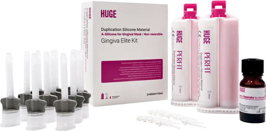 NOUVEAU paquet de A-Silicone pour masque gingival-Kit Gingiva Elite