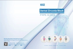 ÉNORME Brochure dentaire en zircone