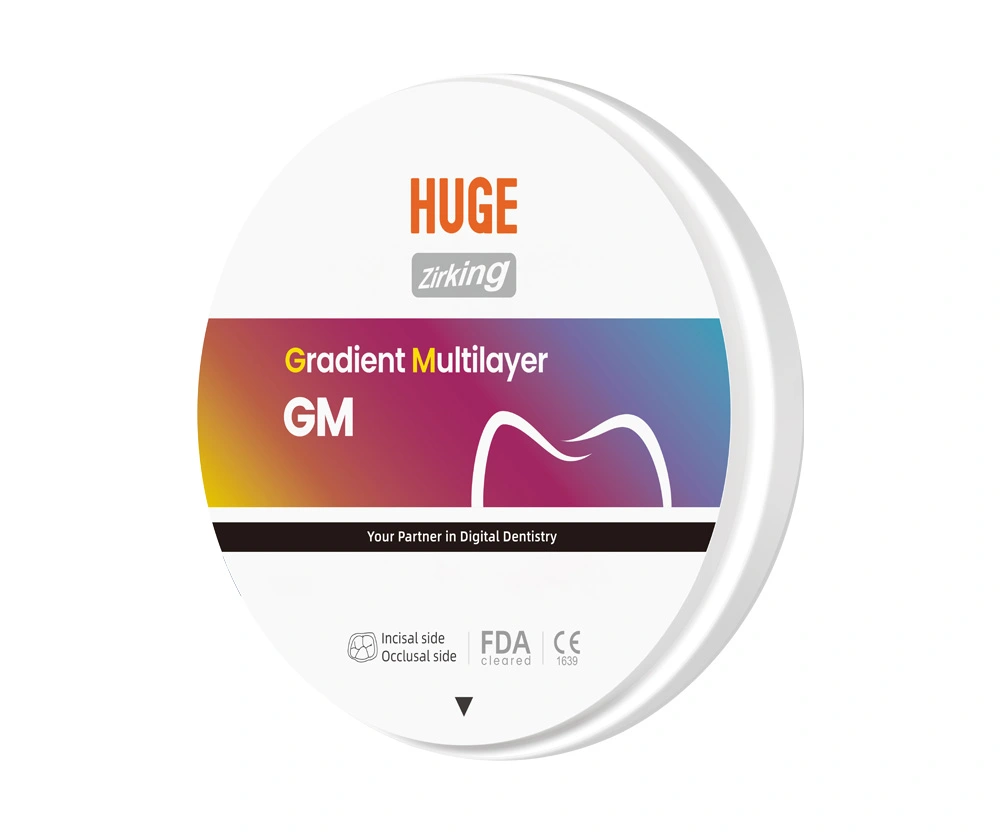 Bloc de zircone multicouche (GM-3D) Gradient principal