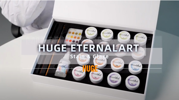 ÉNORME EternalArt Kit de taches et de glaçage pour zircone