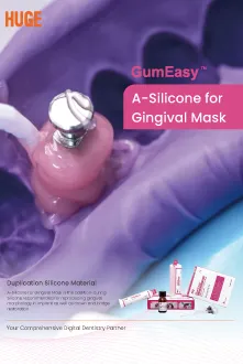 A-Silicone pour masque gingival